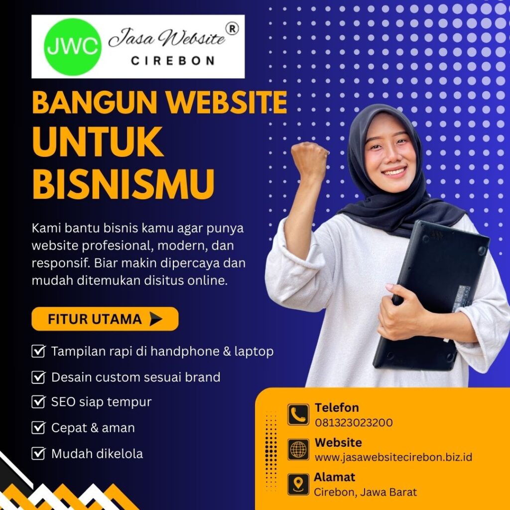 Buat Website Cirebon Profesional & Efektif | Jasa Web